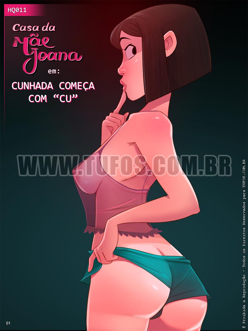 Capa do quadrinho adulto: CUNHADA COMEÇA COM CU – Leia online em XCOMICS