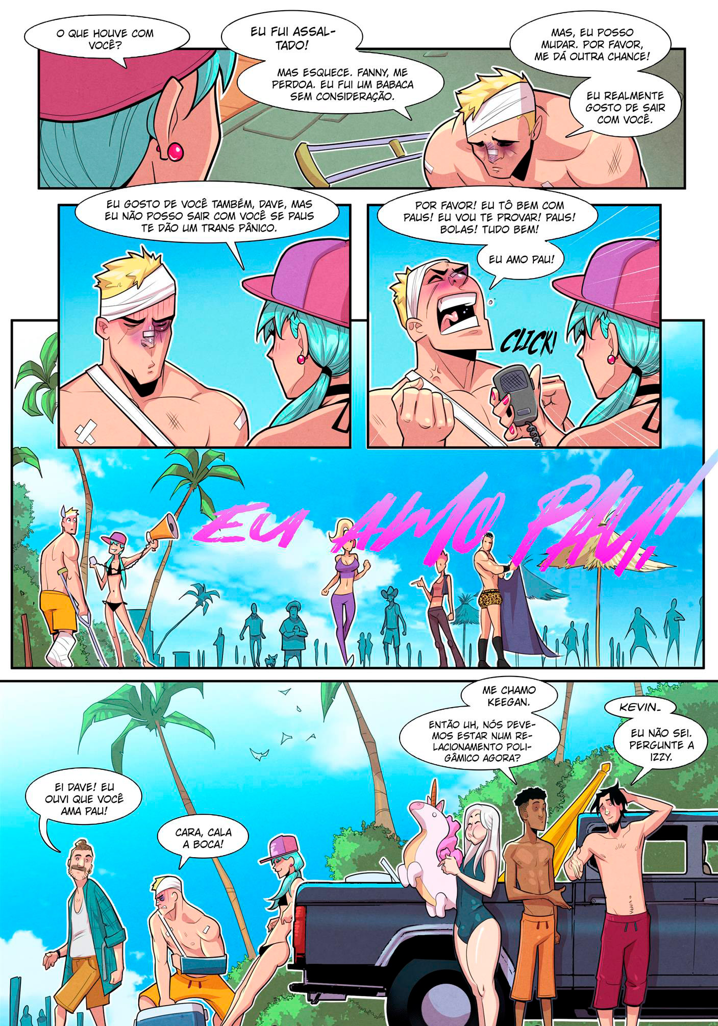 Página 6 do quadrinho adulto: DANDO O CUZINHO COMO VINGANÇA – Leia completo em XCOMICS