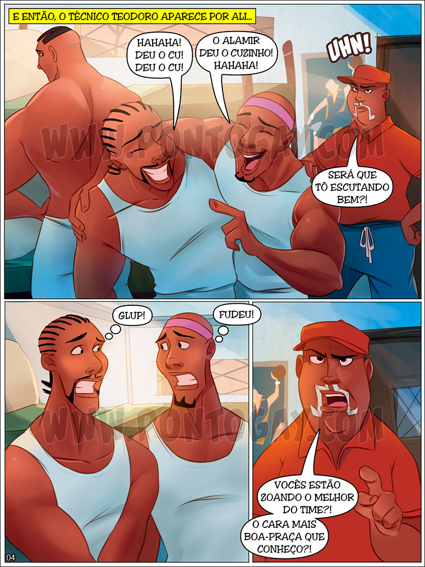 Página 4 do quadrinho adulto: DESAFIO DAS PIROCAS – Leia completo em XCOMICS