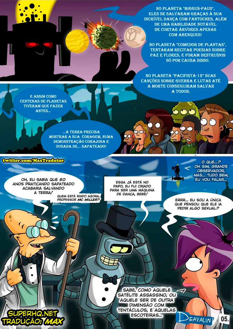 Página 24 do quadrinho adulto: FUTURAMA, ORGY TO SAVE THE EARTH – Leia completo em XCOMICS