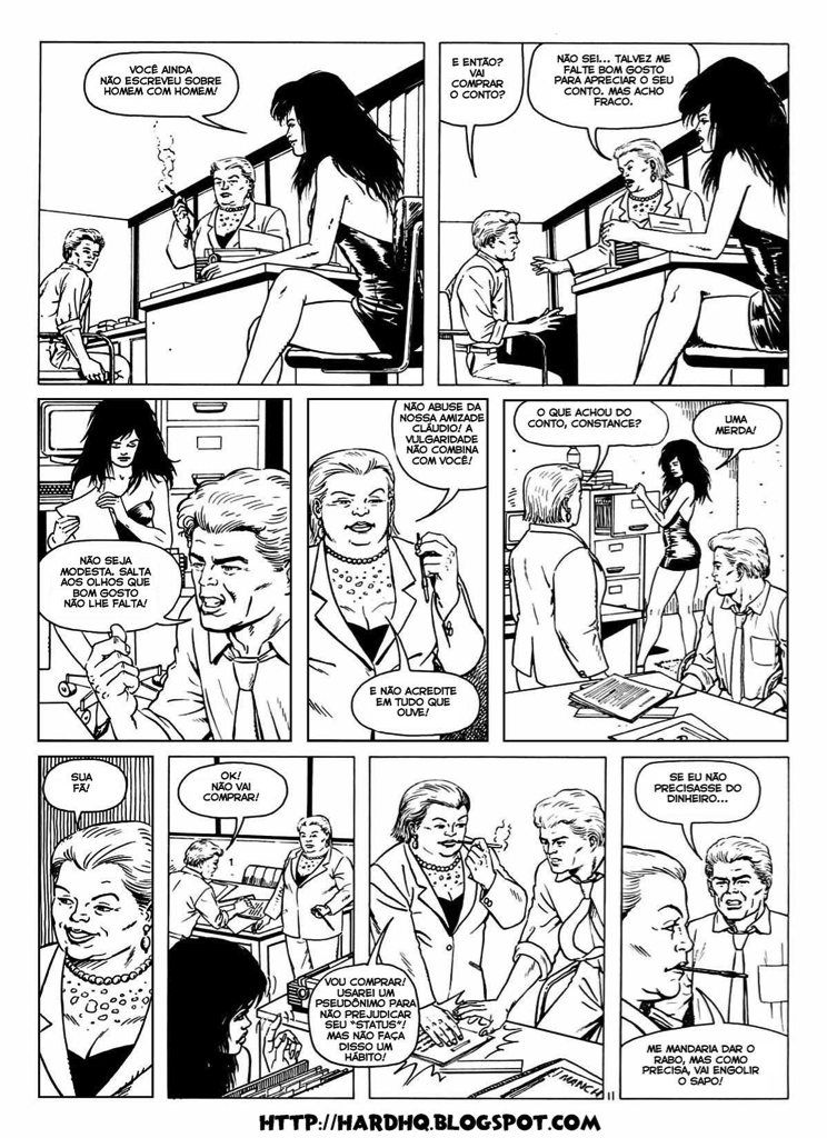 Página 5 do quadrinho adulto: GAROTA TATUADA – Leia completo em XCOMICS