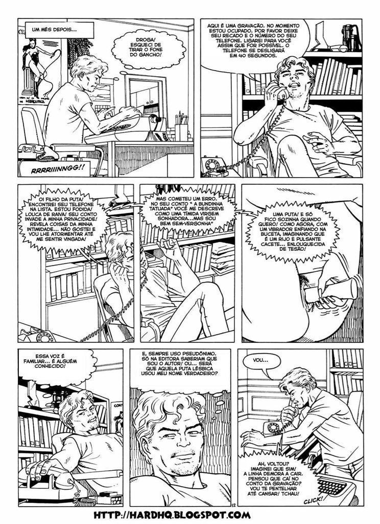 Página 6 do quadrinho adulto: GAROTA TATUADA – Leia completo em XCOMICS