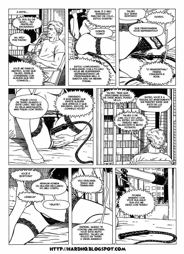Página 8 do quadrinho adulto: GAROTA TATUADA – Leia completo em XCOMICS