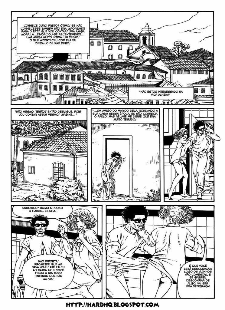 Página 9 do quadrinho adulto: GAROTA TATUADA – Leia completo em XCOMICS