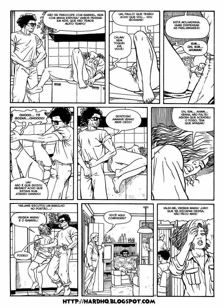 Página 11 do quadrinho adulto: GAROTA TATUADA – Leia completo em XCOMICS