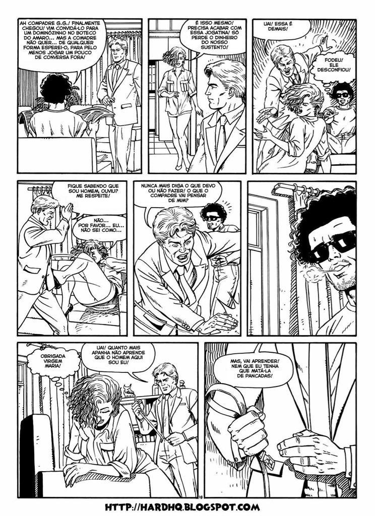Página 13 do quadrinho adulto: GAROTA TATUADA – Leia completo em XCOMICS