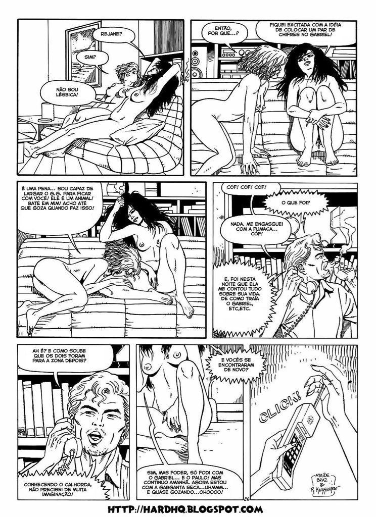 Página 21 do quadrinho adulto: GAROTA TATUADA – Leia completo em XCOMICS