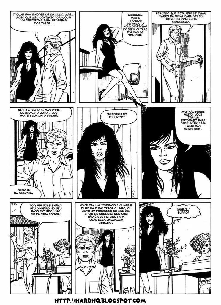 Página 24 do quadrinho adulto: GAROTA TATUADA – Leia completo em XCOMICS