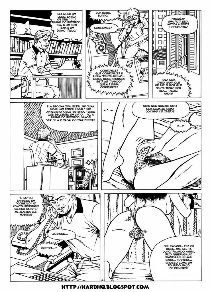 Página 25 do quadrinho adulto: GAROTA TATUADA – Leia completo em XCOMICS