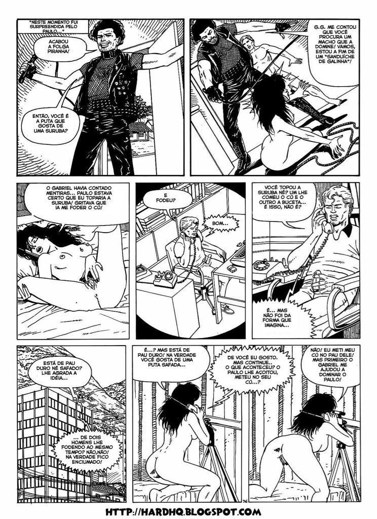 Página 32 do quadrinho adulto: GAROTA TATUADA – Leia completo em XCOMICS