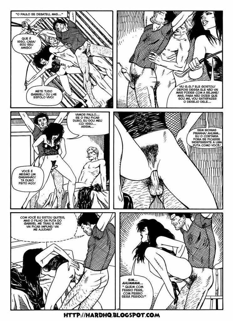 Página 35 do quadrinho adulto: GAROTA TATUADA – Leia completo em XCOMICS