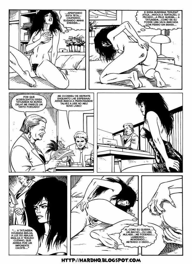 Página 46 do quadrinho adulto: GAROTA TATUADA – Leia completo em XCOMICS