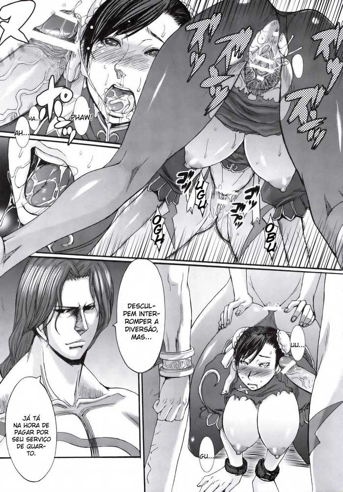 Página 21 do quadrinho adulto: HENTAI CHUN-LI FUTANARI – Leia completo em XCOMICS