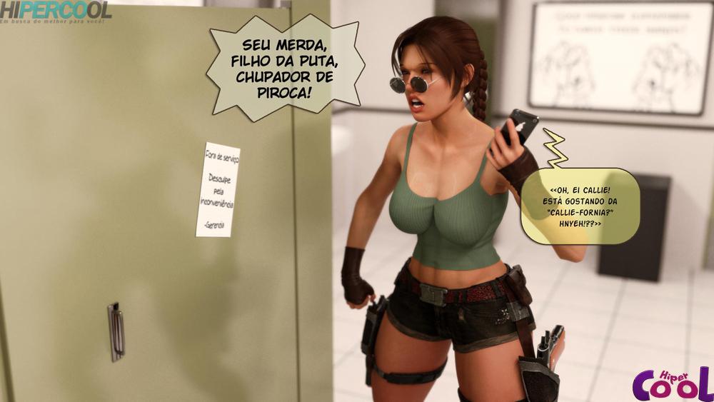 Página 11 do quadrinho adulto: LARA CROFT INCONVENCIONAL – Leia completo em XCOMICS
