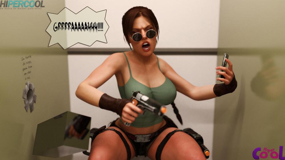 Página 15 do quadrinho adulto: LARA CROFT INCONVENCIONAL – Leia completo em XCOMICS