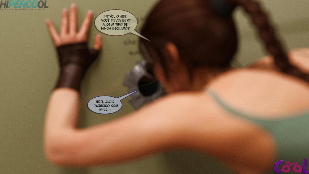 Página 19 do quadrinho adulto: LARA CROFT INCONVENCIONAL – Leia completo em XCOMICS