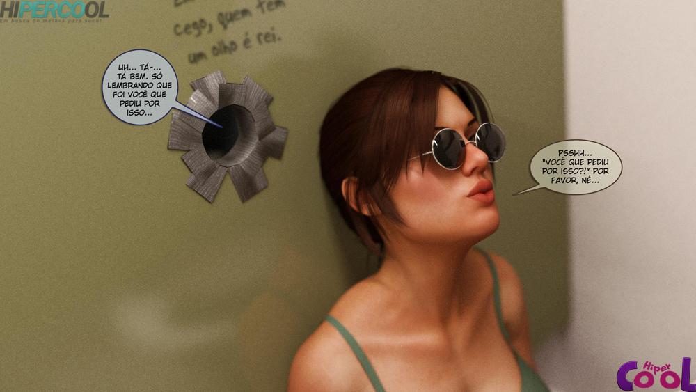 Página 22 do quadrinho adulto: LARA CROFT INCONVENCIONAL – Leia completo em XCOMICS