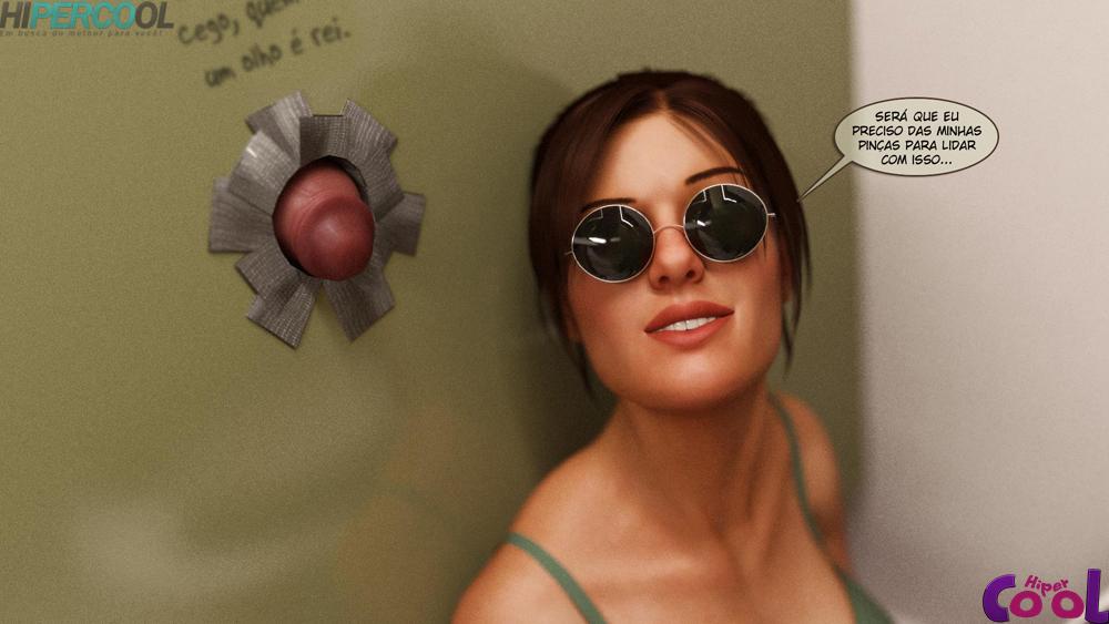 Página 24 do quadrinho adulto: LARA CROFT INCONVENCIONAL – Leia completo em XCOMICS