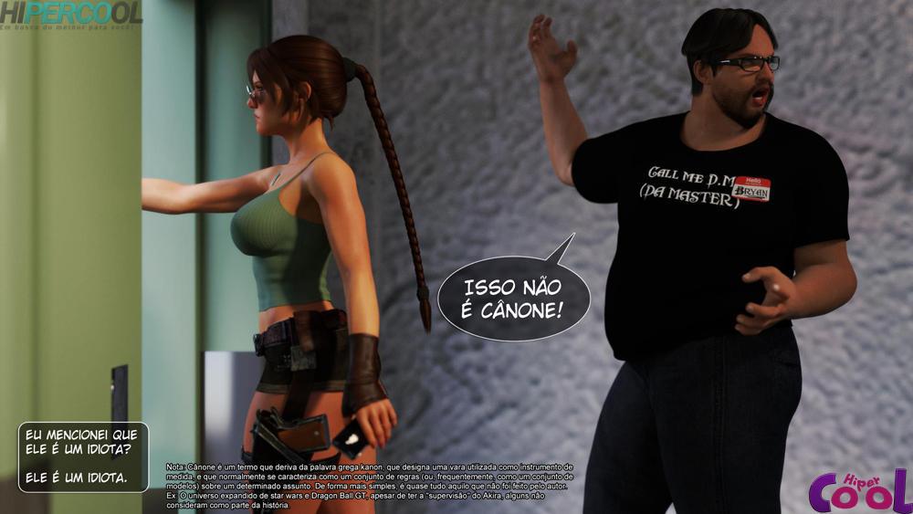 Página 46 do quadrinho adulto: LARA CROFT INCONVENCIONAL – Leia completo em XCOMICS