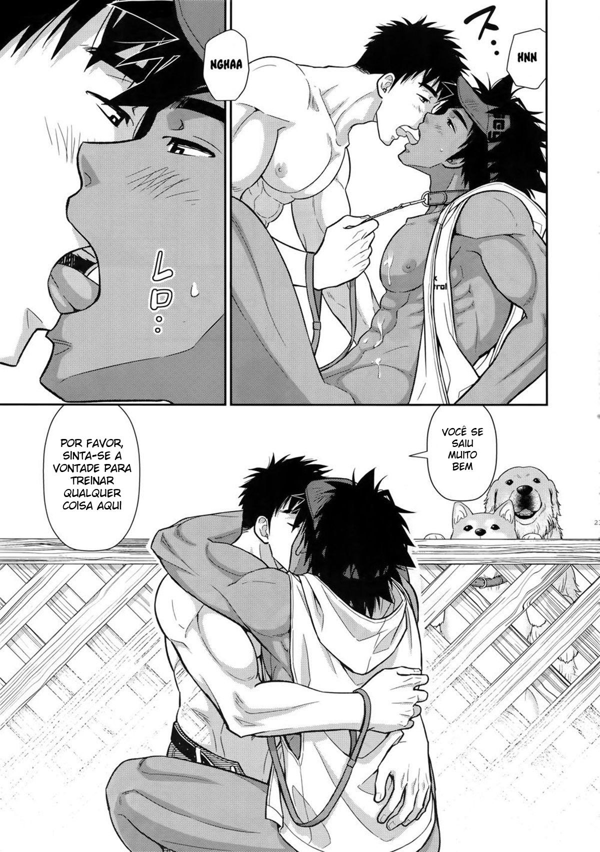 Página 15 do quadrinho adulto: LEVANDO ROLA DO ADESTRADOR – Leia completo em XCOMICS