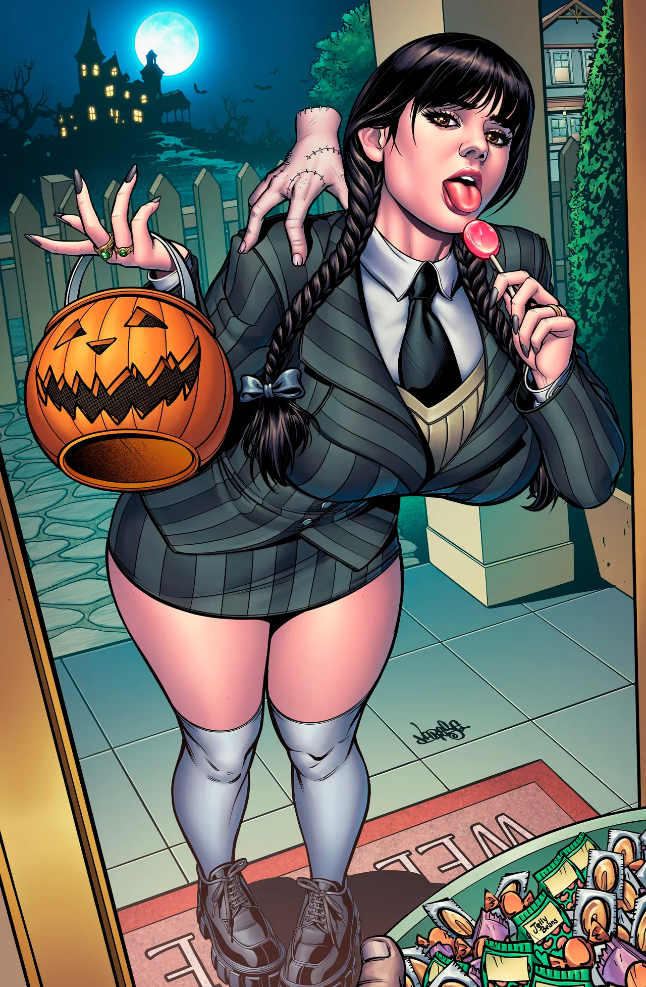 Página 7 do quadrinho adulto: NOITES DE TERROR E PORNÔ – Leia completo em XCOMICS