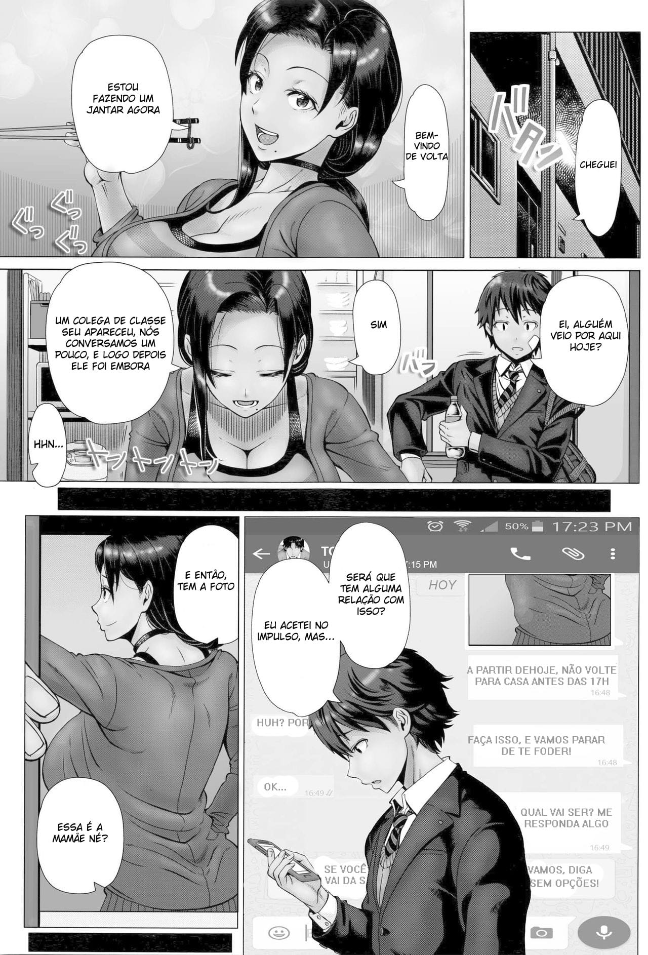 Página 27 do quadrinho adulto: O AMIGO DO MEU FILHO – Leia completo em XCOMICS