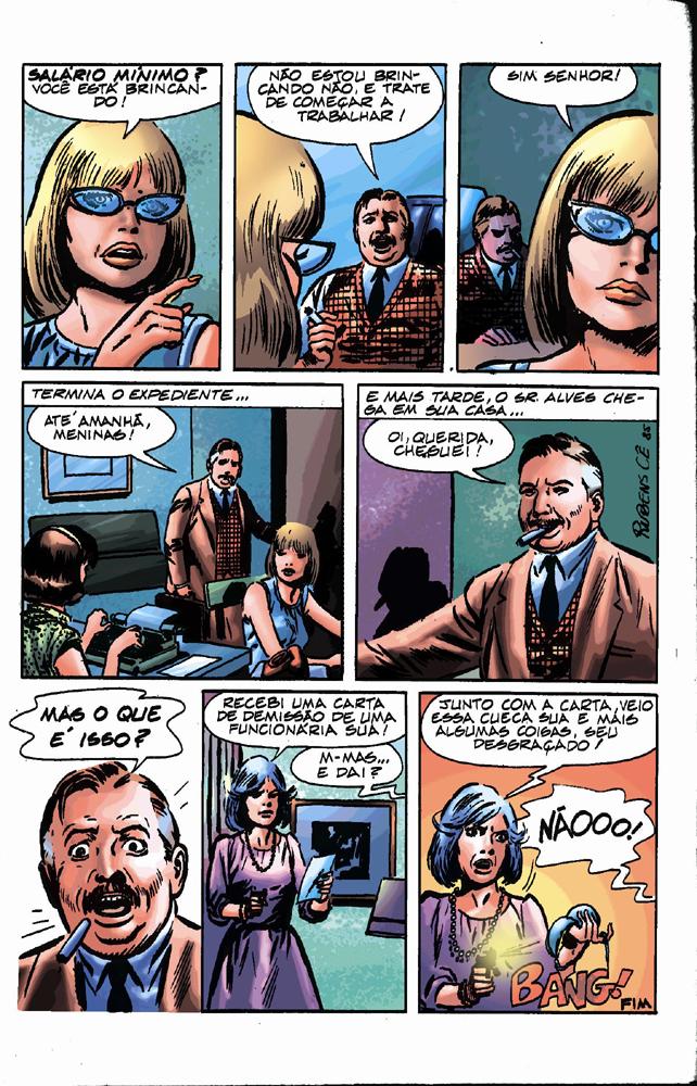 Página 7 do quadrinho adulto: O EMPREGO – Leia completo em XCOMICS