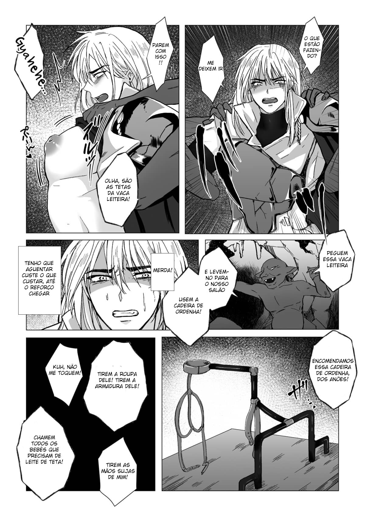 Página 14 do quadrinho adulto: ORDENHANDO SEU PRÓPRIO LEITE – Leia completo em XCOMICS