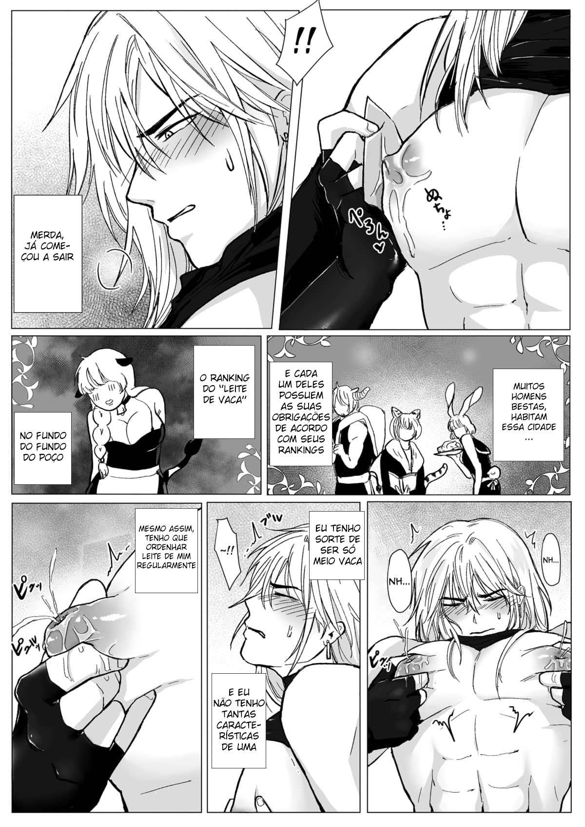 Página 41 do quadrinho adulto: ORDENHANDO SEU PRÓPRIO LEITE – Leia completo em XCOMICS