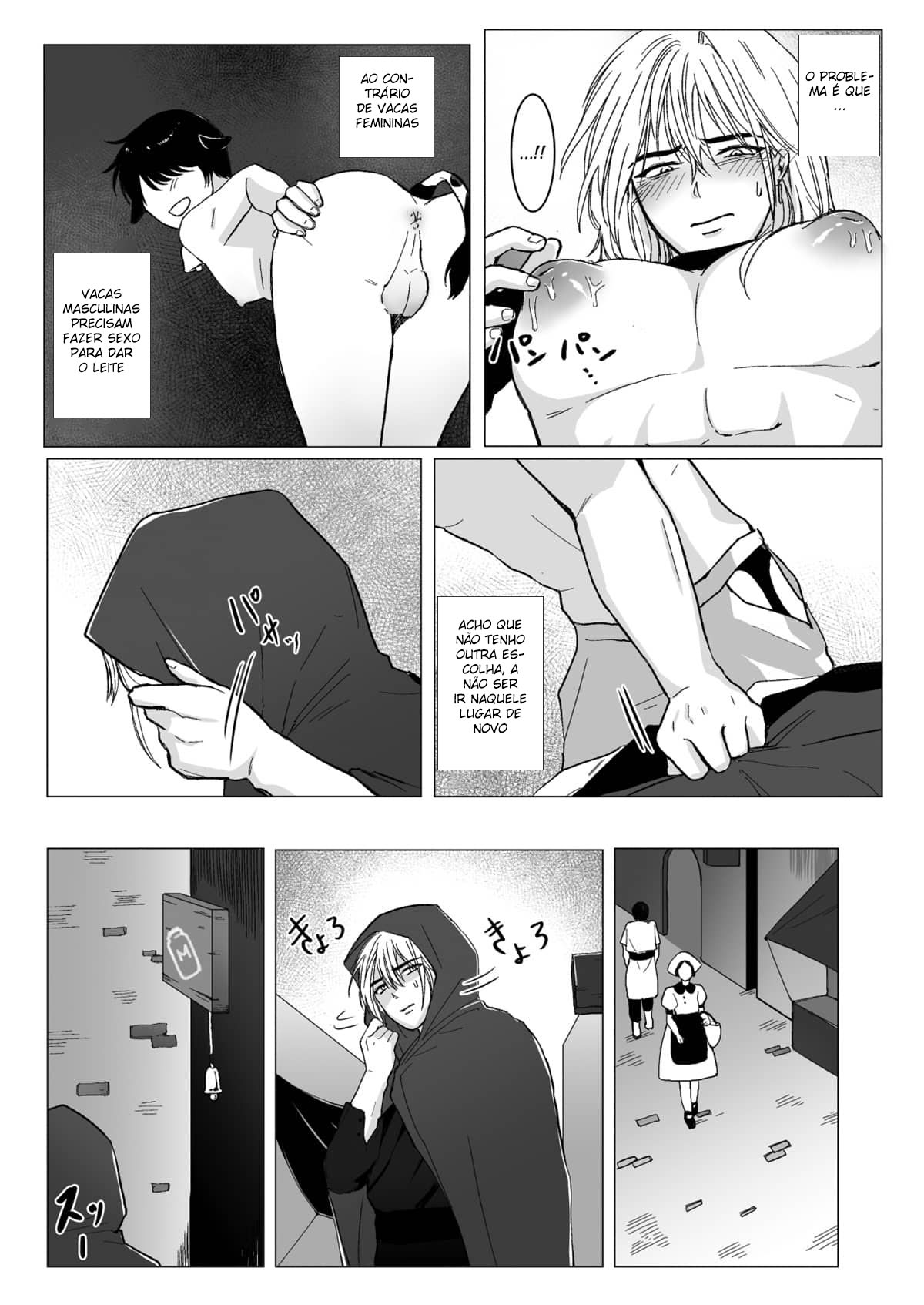 Página 42 do quadrinho adulto: ORDENHANDO SEU PRÓPRIO LEITE – Leia completo em XCOMICS