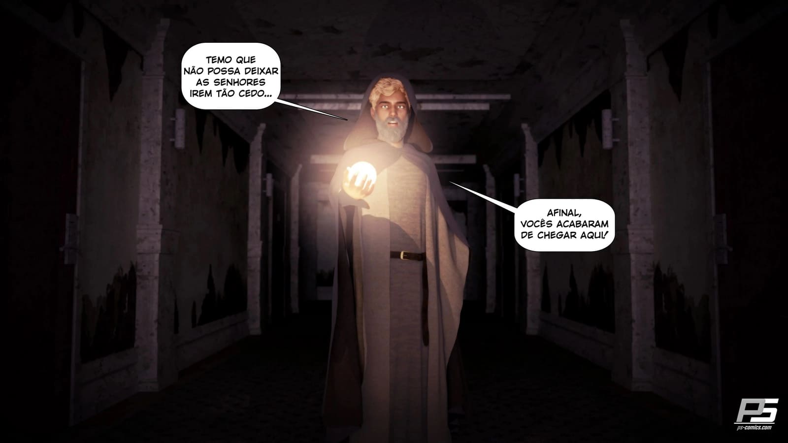 Página 2 do quadrinho adulto: SPELLBOUND – Leia completo em XCOMICS