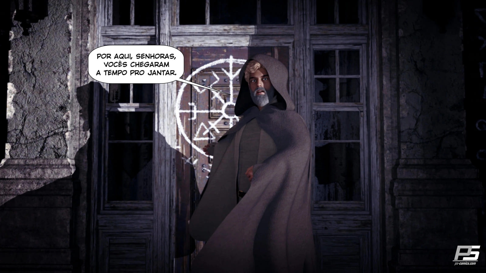Página 38 do quadrinho adulto: SPELLBOUND – Leia completo em XCOMICS