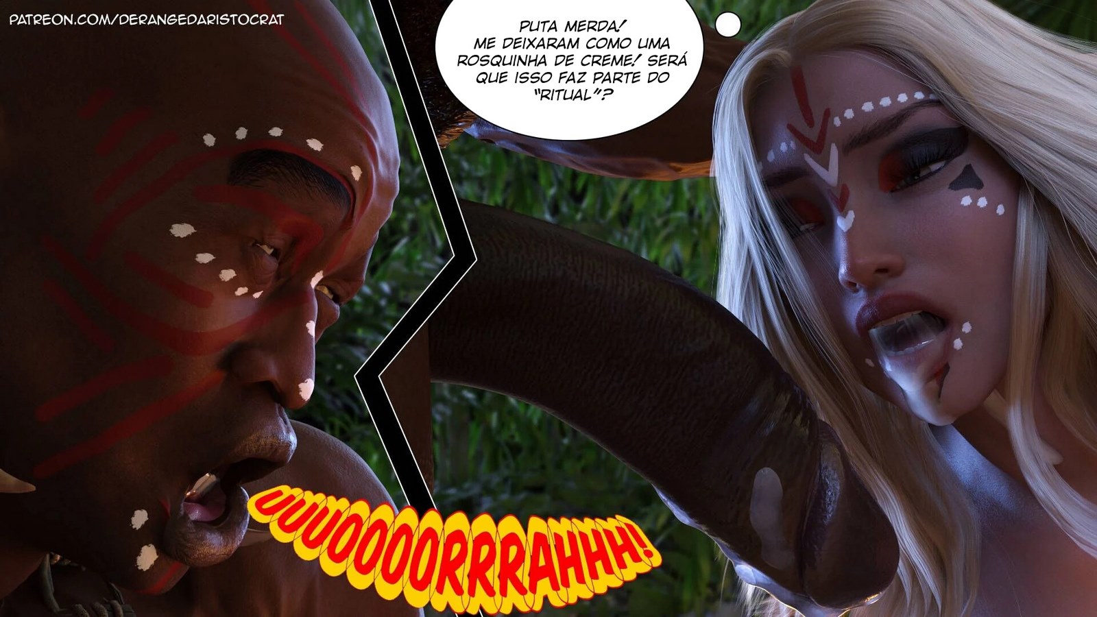 Página 124 do quadrinho adulto: TRIBO DE NEGROS DOTADOS – Leia completo em XCOMICS
